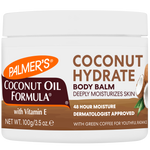 Palmer's Coconut Oil Formula body balm jar on a white background