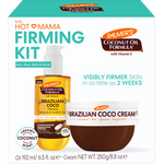Palmer's Hot Mama Firming Kit packaging with coconut oil and cream.