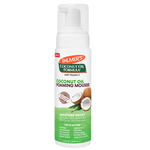 Palmer's Coconut Oil Foaming Mousse bottle on a white background