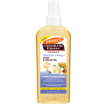 Palmer's Cocoa Butter Formula Haitian Vanilla hair and scalp oil bottle on a white background
