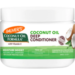 Jar of Palmer's Coconut Oil Formula Deep Conditioner on a white background