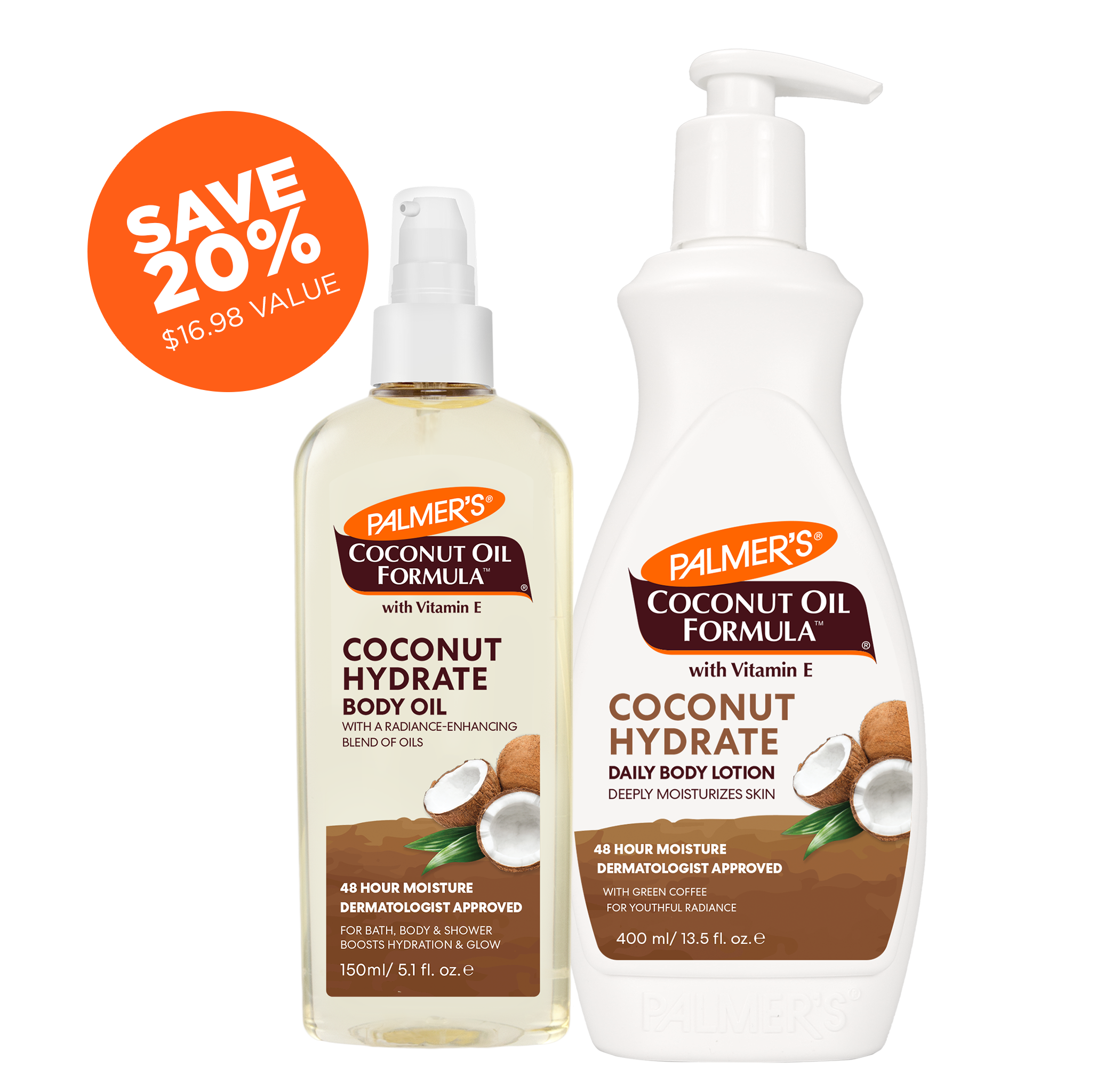 Palmer's Coconut Oil Body Care Set