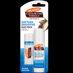 Cocoa Butter Lip Care Duo: Lip Balm and Swivel Stick.