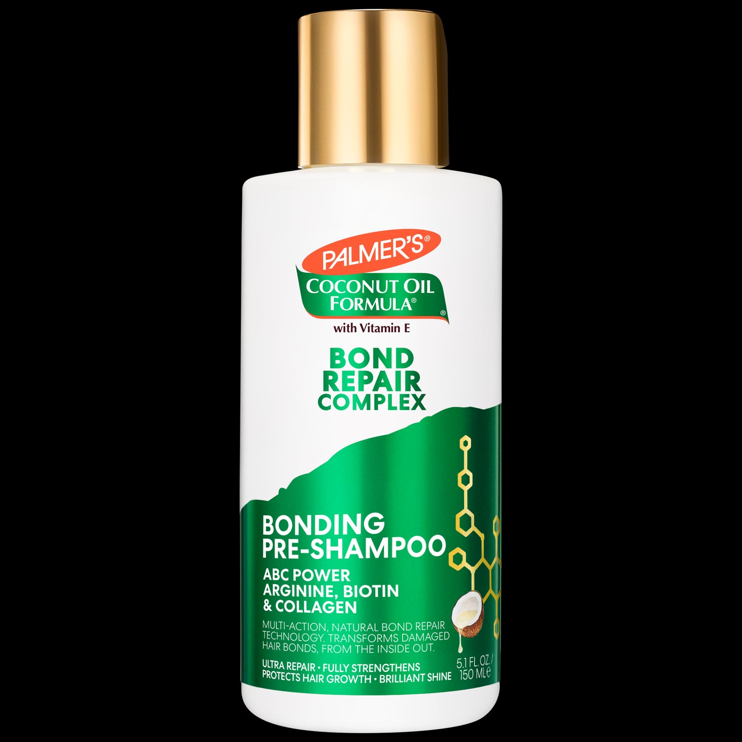 Palmer’s Bond Repair Complex Pre-Shampoo bottle, 5.1 fl oz.