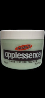 Applessence® hair conditioner jar, 200 g, for moisture and shine.
