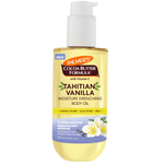 Palmer's Cocoa Butter Formula Tahitian Vanilla body oil bottle on a white background