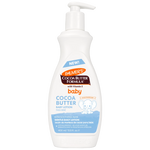 Palmer's Cocoa Butter Formula baby lotion bottle on a white background