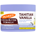 Palmer's Cocoa Butter Formula Tahitian Vanilla body balm jar on a white background
