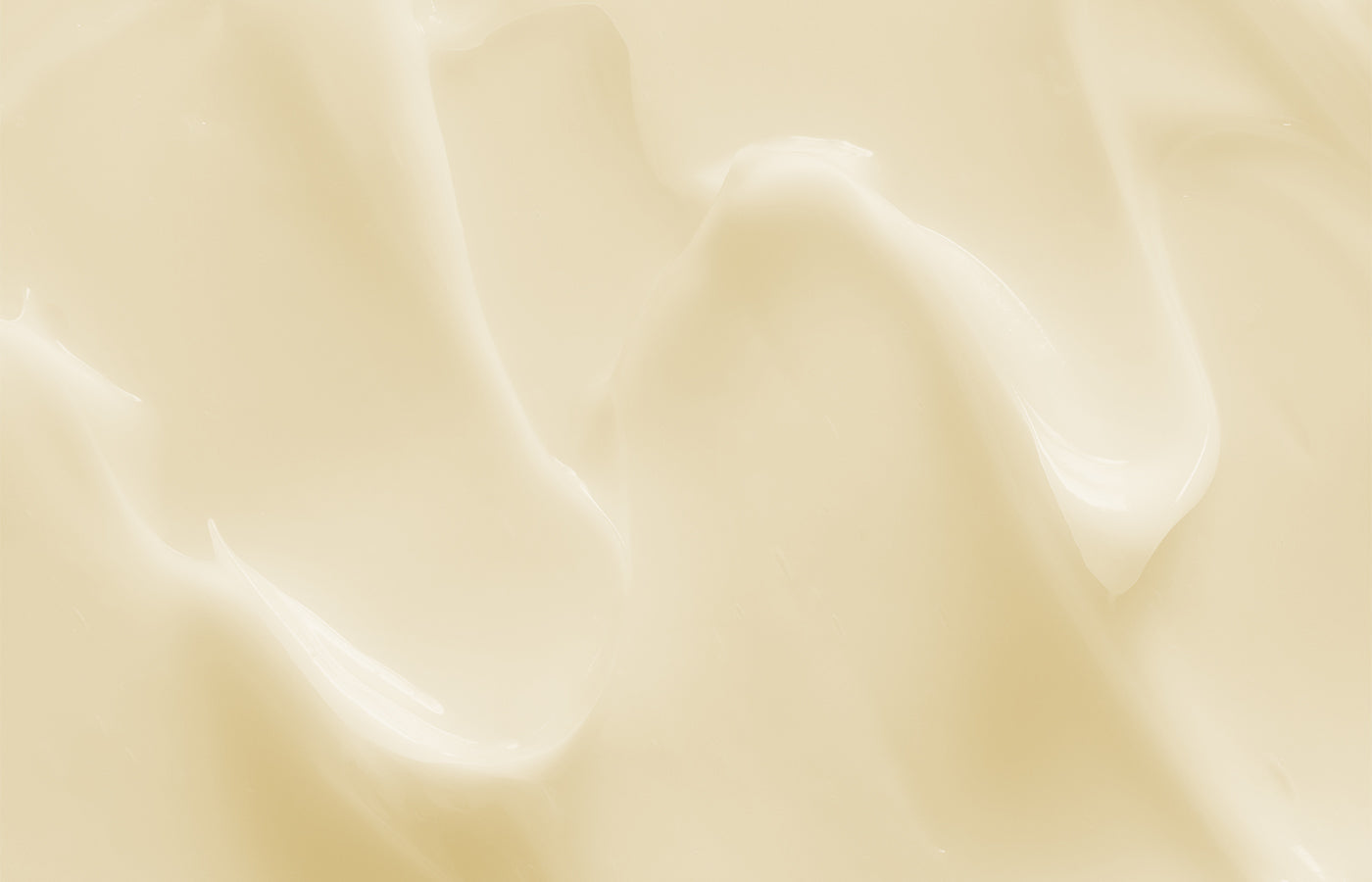 Beige color lotion with a soft, smooth texture