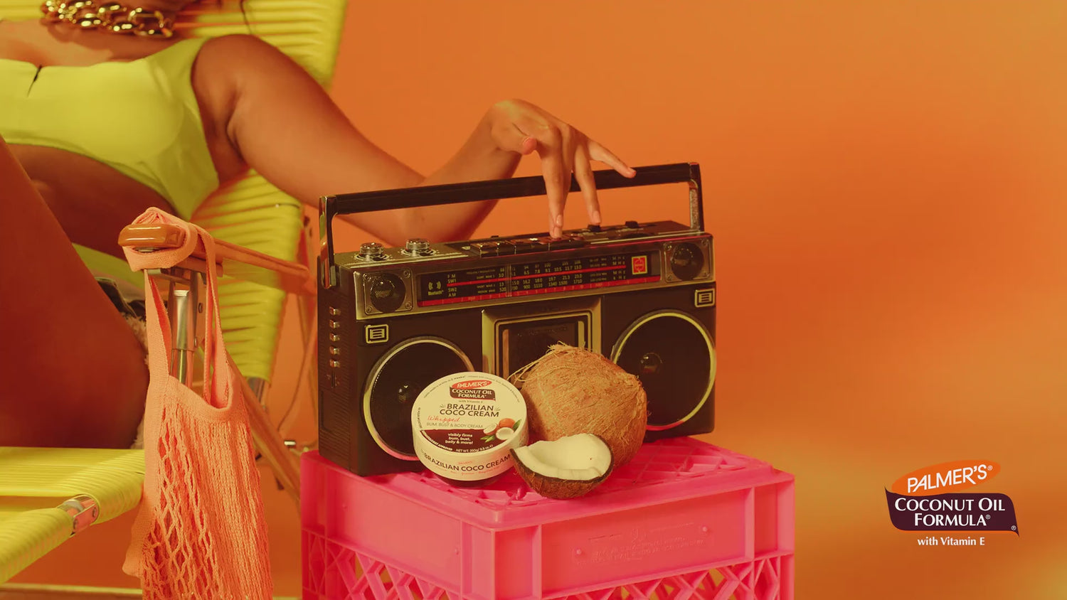 Brazilian Coco Whipped Bum, Bust & Body Cream