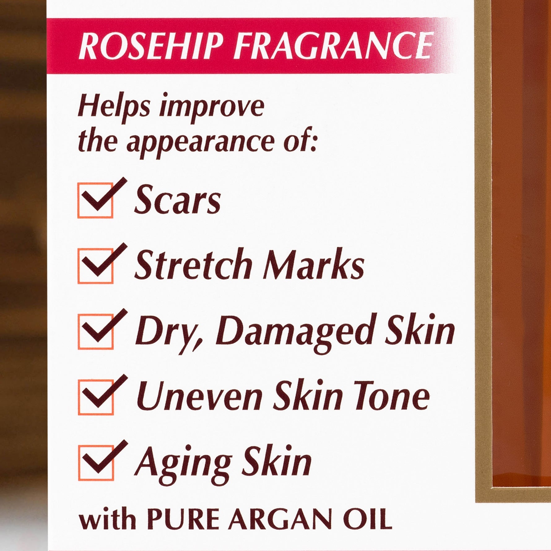 Cocoa Butter Skin Therapy Oil Rosehip with Vitamin E package.