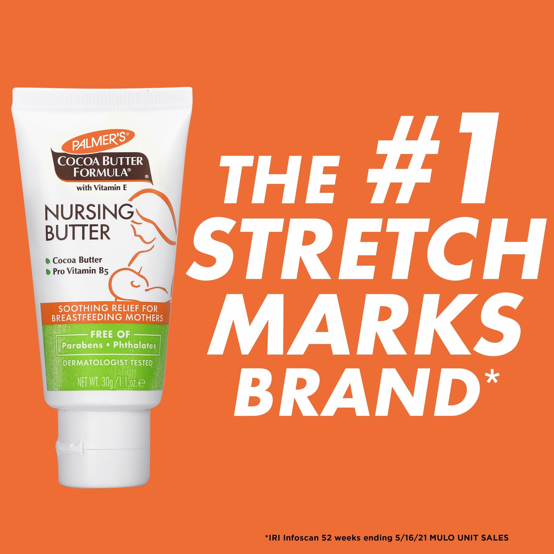 Nursing Butter Nipple Cream for Pregnancy and Breastfeeding tube.