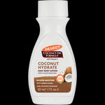 Palmer’s Coconut Hydrate Body Lotion, 50 ml bottle, with coconut graphic.