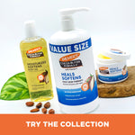 Daily Skin Therapy Cocoa Butter Body Lotion with body oil and cream.