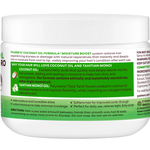 Palmer's Coconut Oil Formula jar with green label on a white background