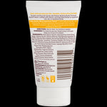 Back label of Raw Shea Nourish Hand Cream tube.