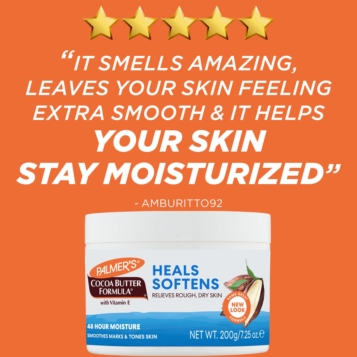 Palmer’s Cocoa Butter Original Solid Jar with moisturizing benefits.