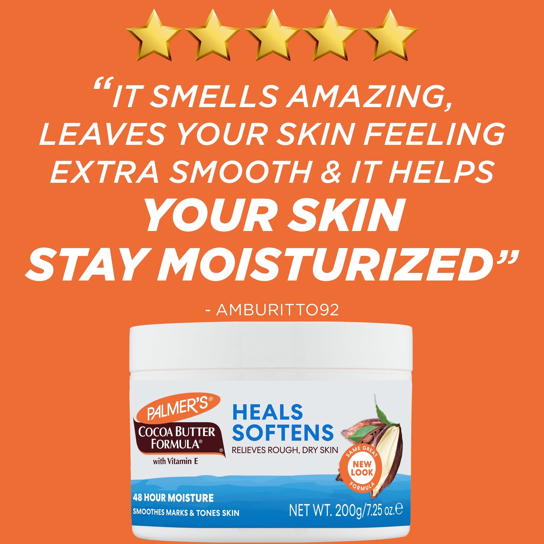 Palmer’s Cocoa Butter Original Solid Jar with moisturizing benefits.