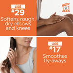 Palmer's Original Solid Jar softens knees, smoothes hair fly-aways.