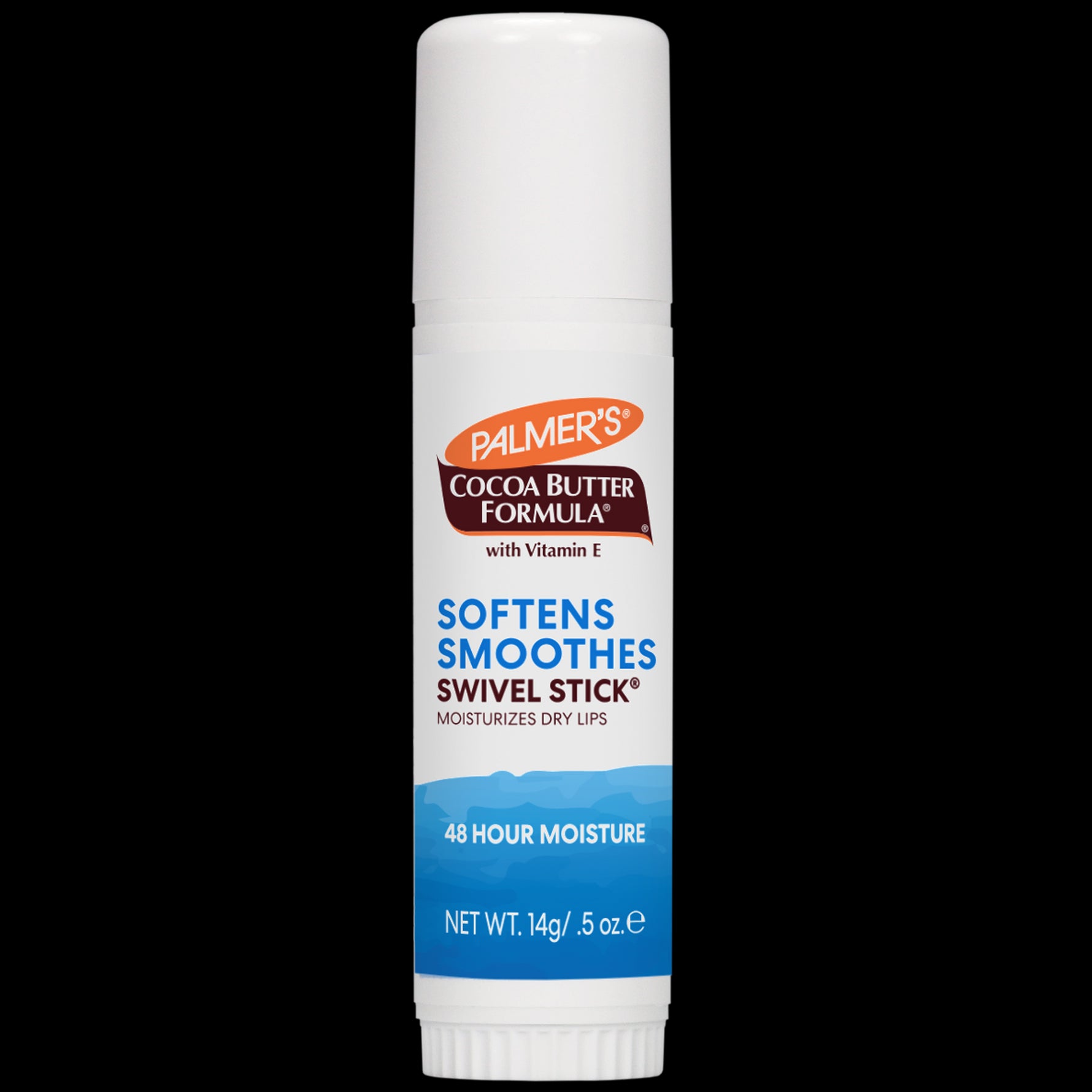 Palmer’s Cocoa Butter Swivel Stick lip balm tube.