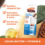 Palmer’s Cocoa Butter Formula Swivel Stick lip balm packaging.