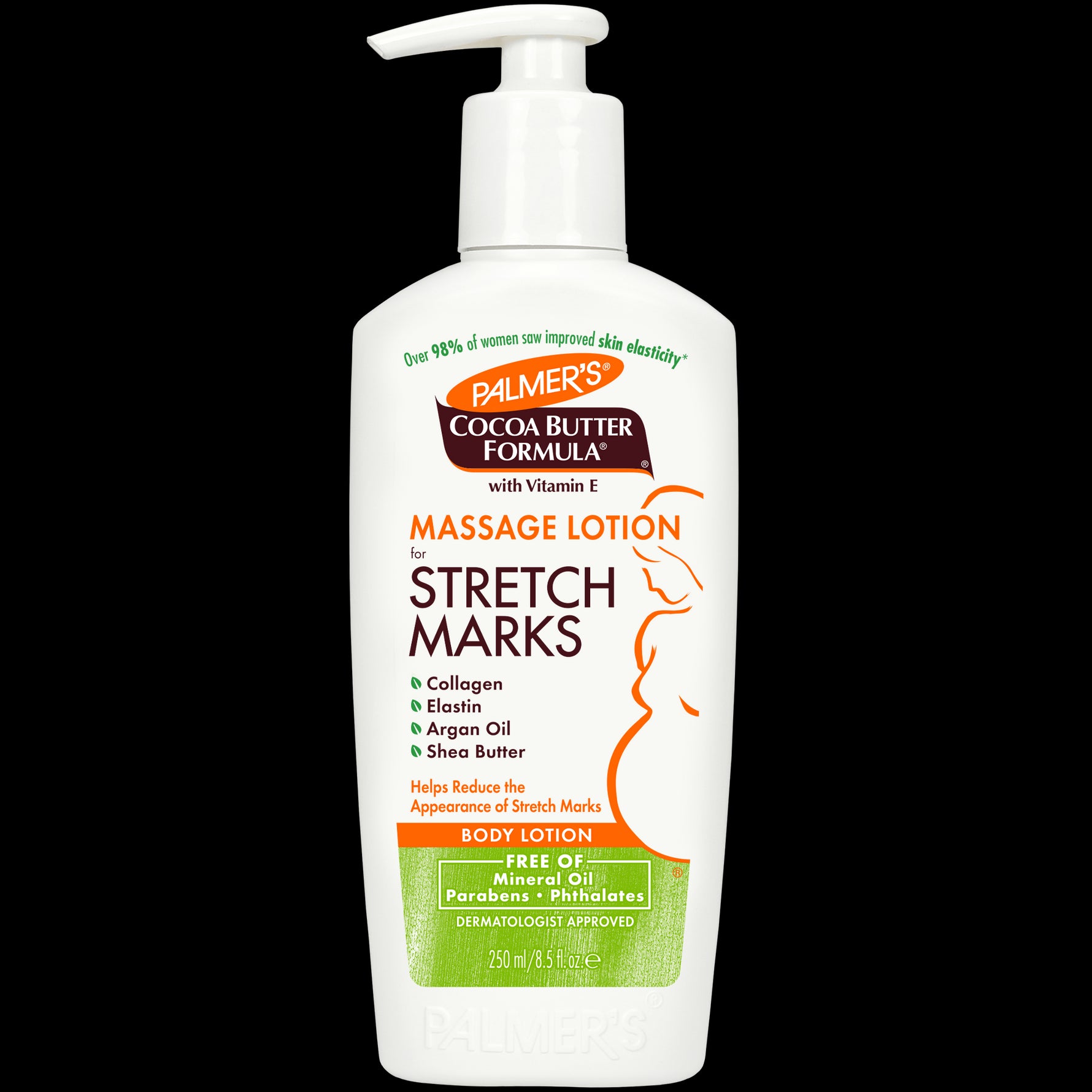 Mommy To Be Kit: Palmer’s Massage Lotion for stretch marks bottle.
