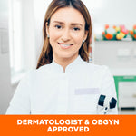 Dermatologist & OBGYN approved Cocoa Butter Skin Therapy Oil.