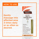 Cocoa Butter Skin Therapy Oil box with usage instructions.
