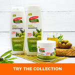 Palmer’s Olive Oil Gro Therapy with nourishing Jamaican black castor oil.