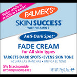 Palmer’s Skin Success Bundle Anti-Dark Spot Cream, 5% Niacinamide, 75g.