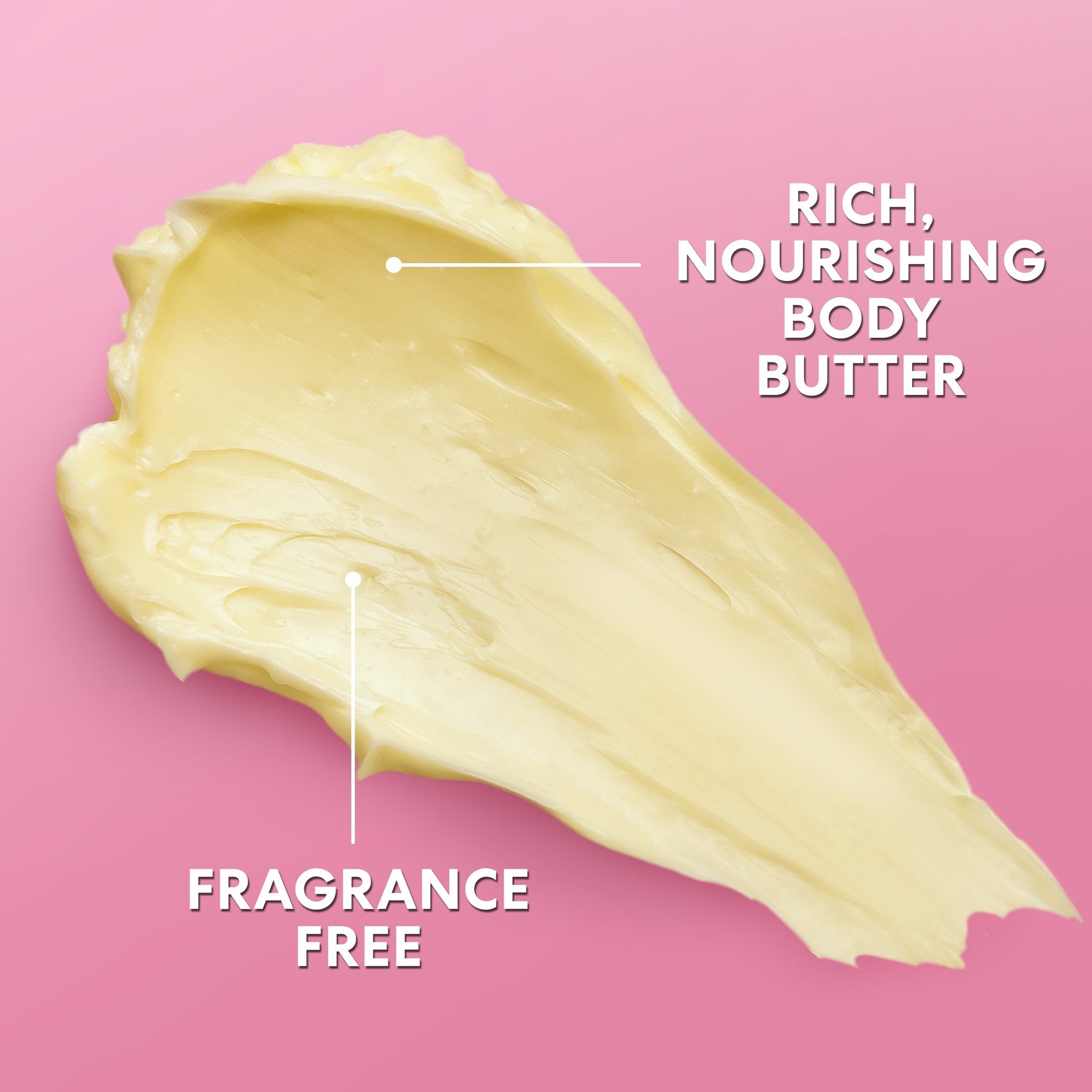 Vitamin E Body Butter, rich and nourishing, fragrance-free formula.