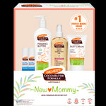 New Mommy Skin Firming Recovery Kit with lotion, oil, cream, and sticks.