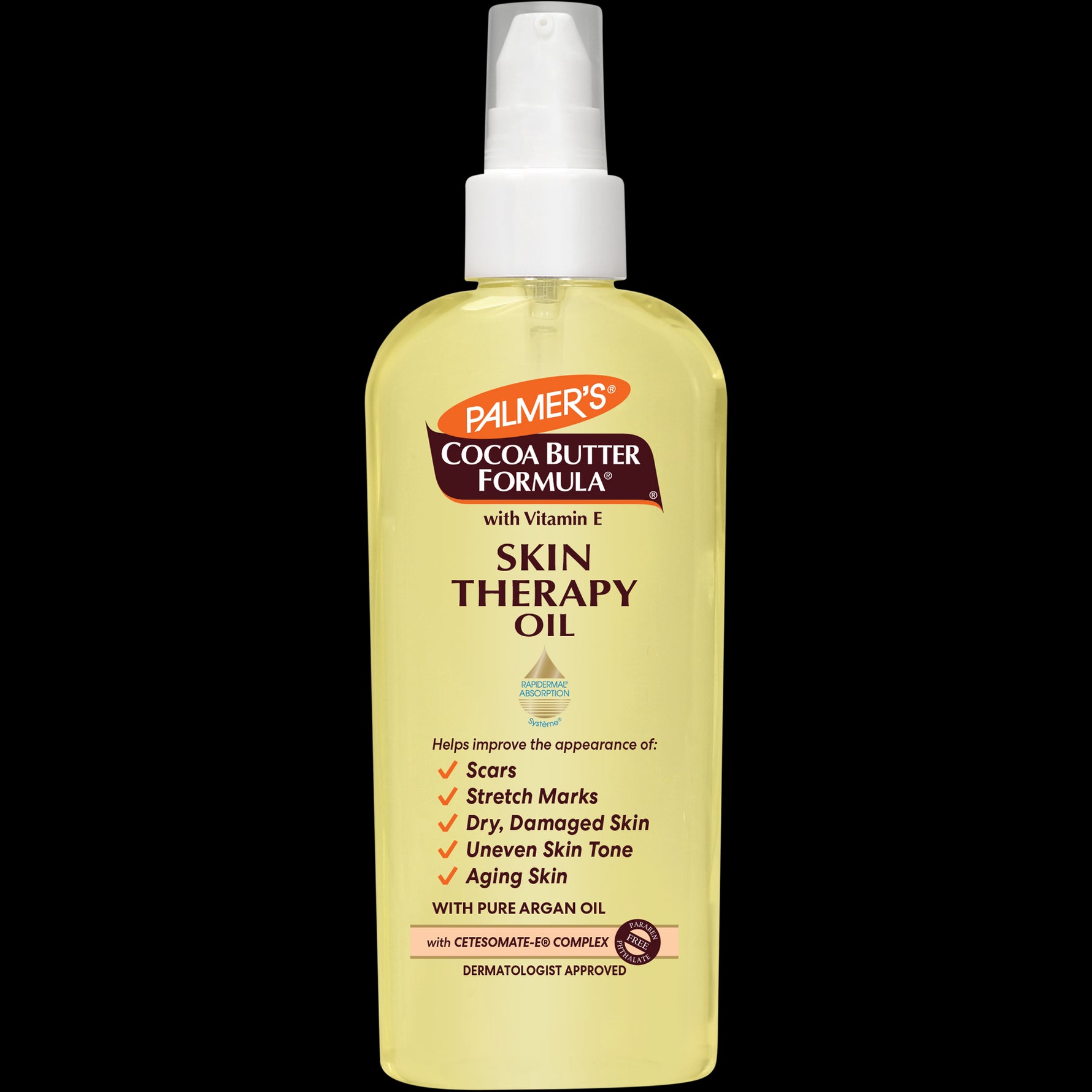 Mommy To Be Complete Stretch Mark Care Kit pump bottle.