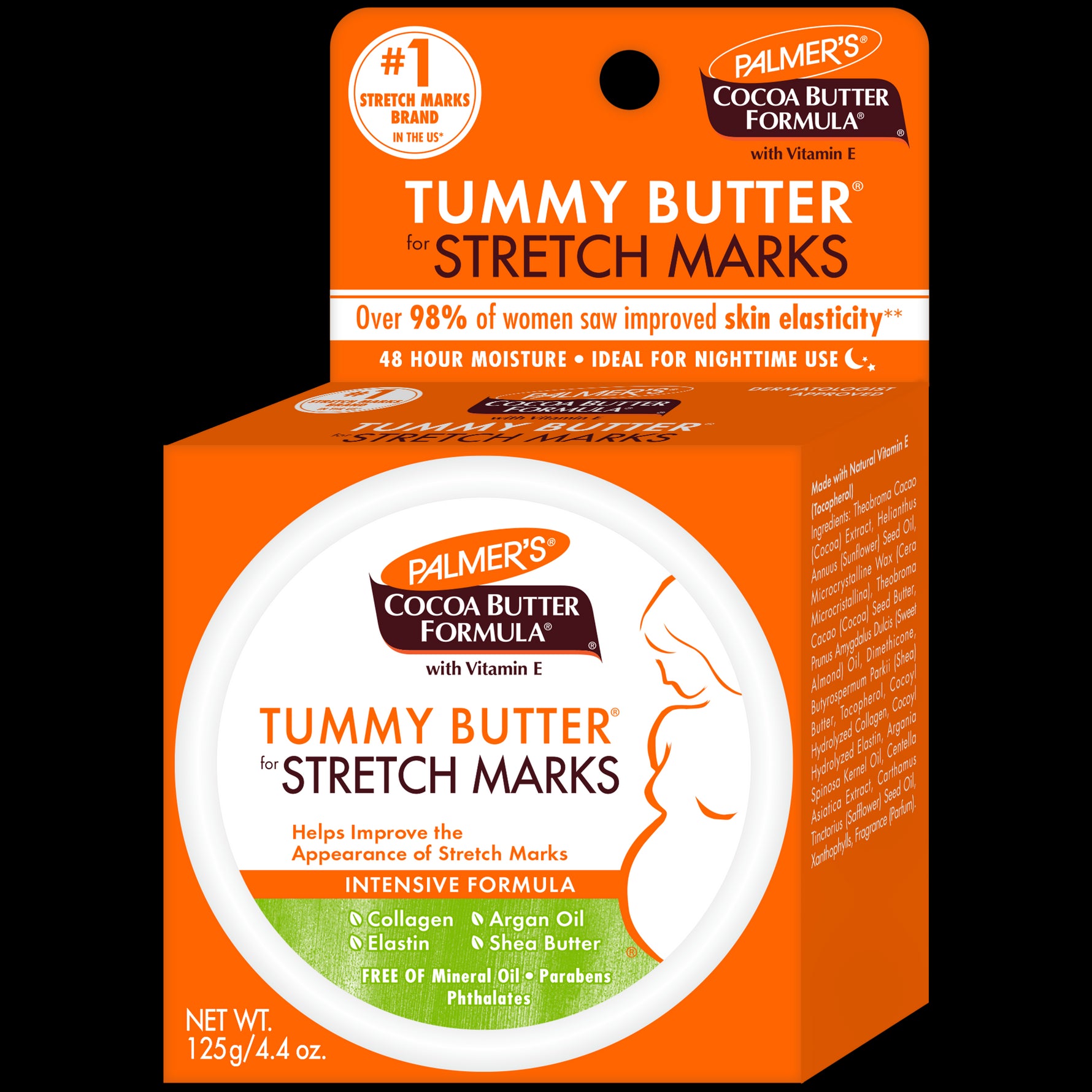 Palmer’s Cocoa Butter Tummy Butter for Pregnancy Stretch Marks packaging.