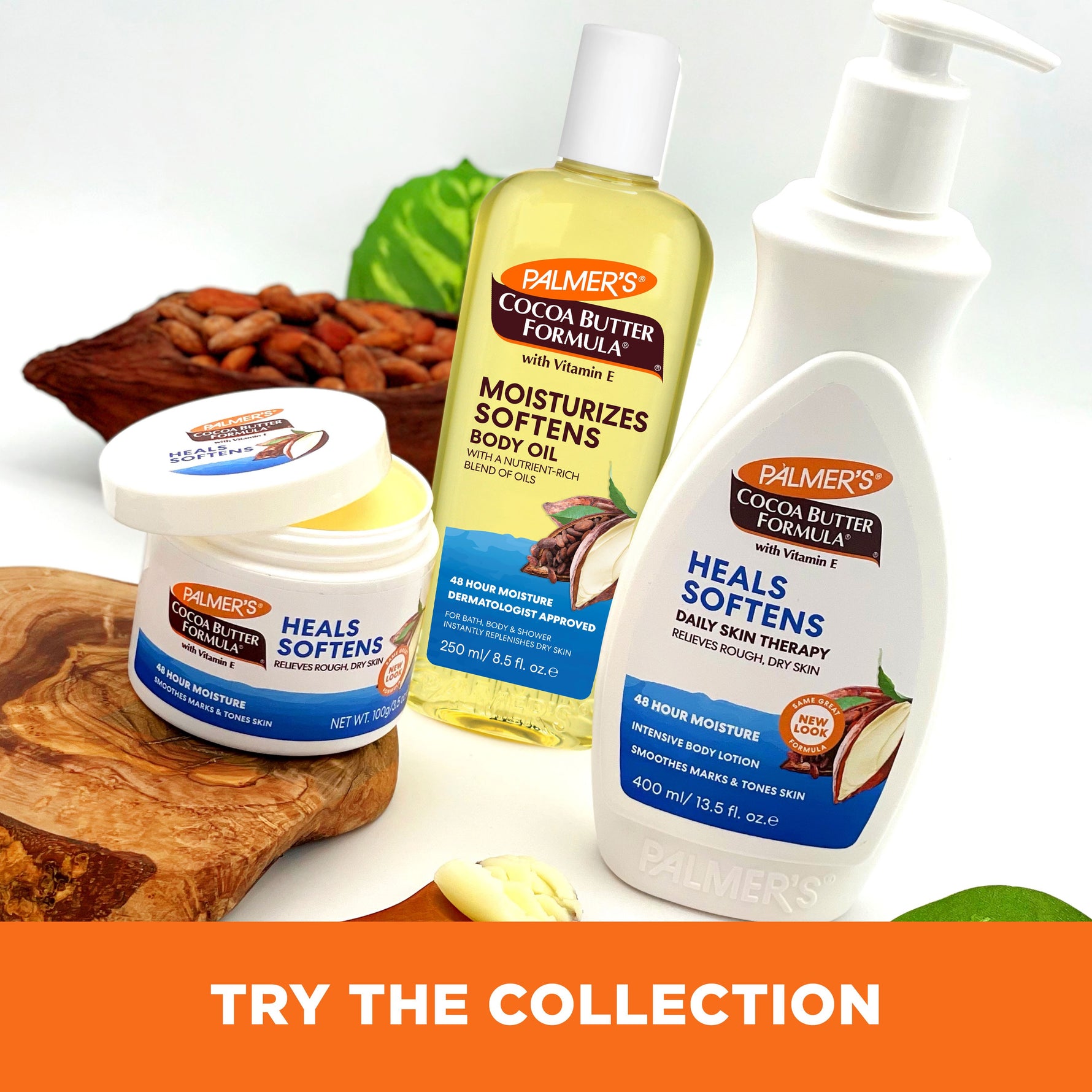 palmer's cocoa butter coconut oil Moisturizes & Softens Cocoa Butter Body Oil