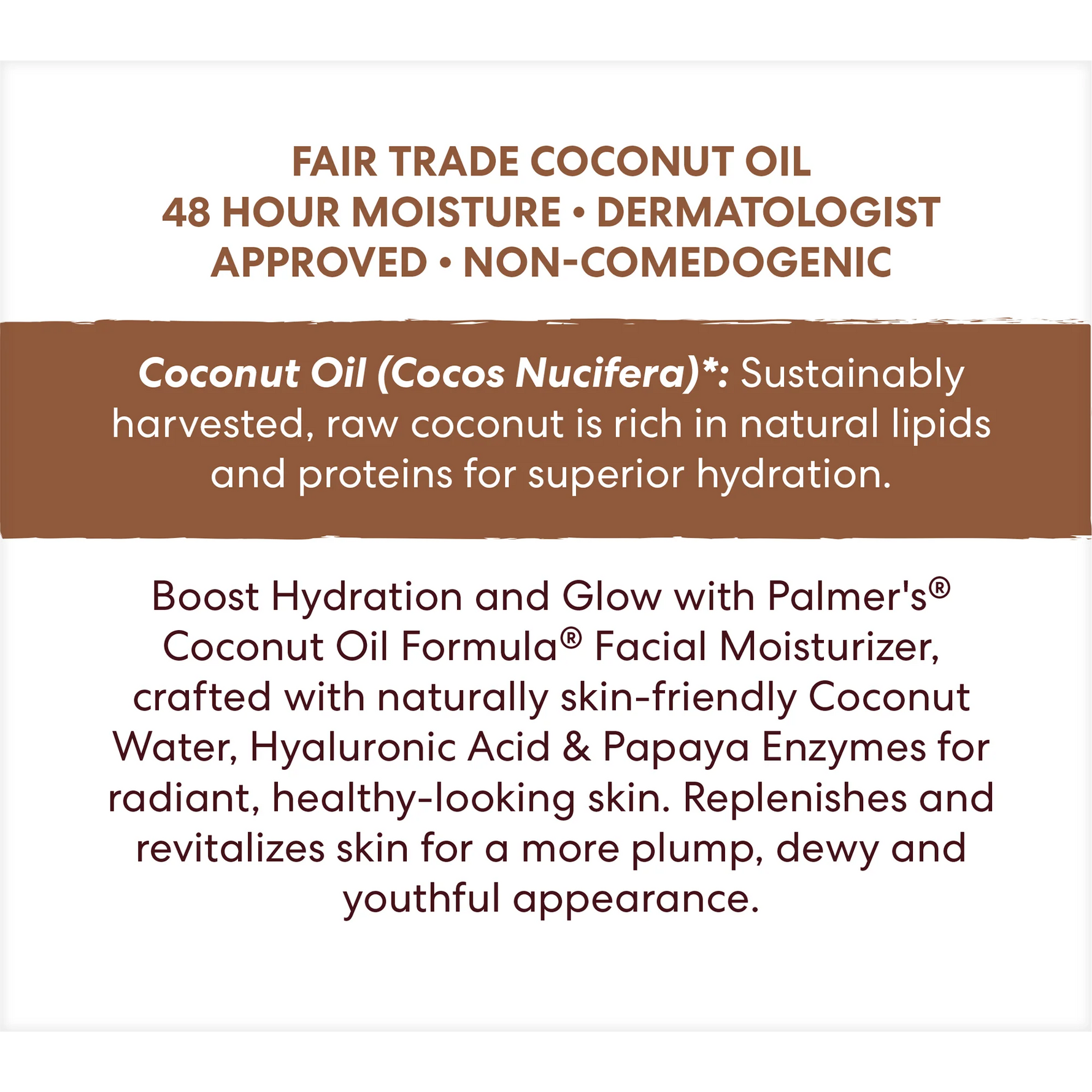 palmer's coconut water face cream Palmer's Coconut Oil Formula Coconut Water Facial Moisturizer
