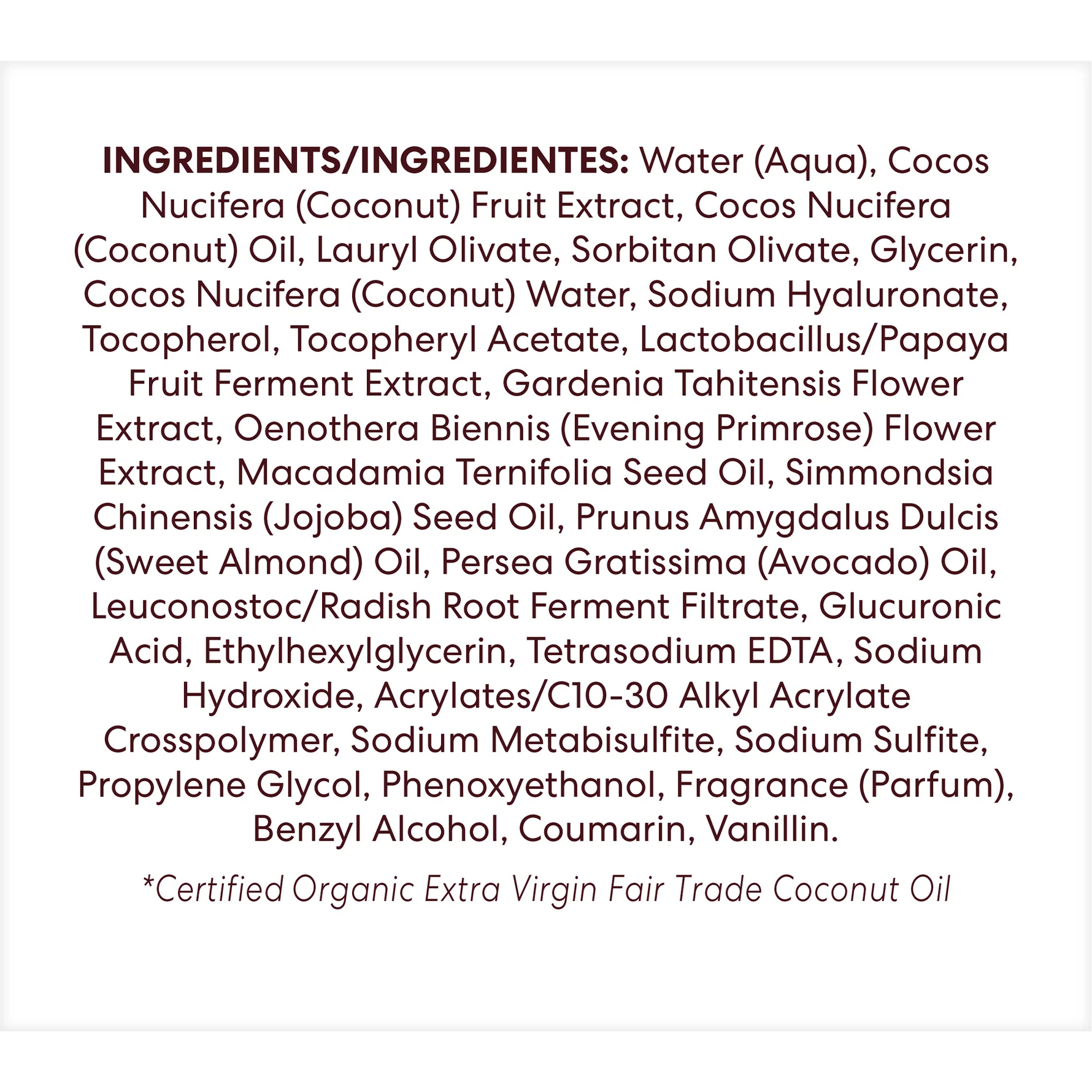 palmer's coconut water facial moisturizer ingredients Palmer's Coconut Oil Formula Coconut Water Facial Moisturizer