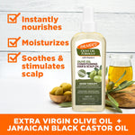 Palmer’s Olive Oil Hair & Scalp Oil with nourishing, moisturizing benefits.