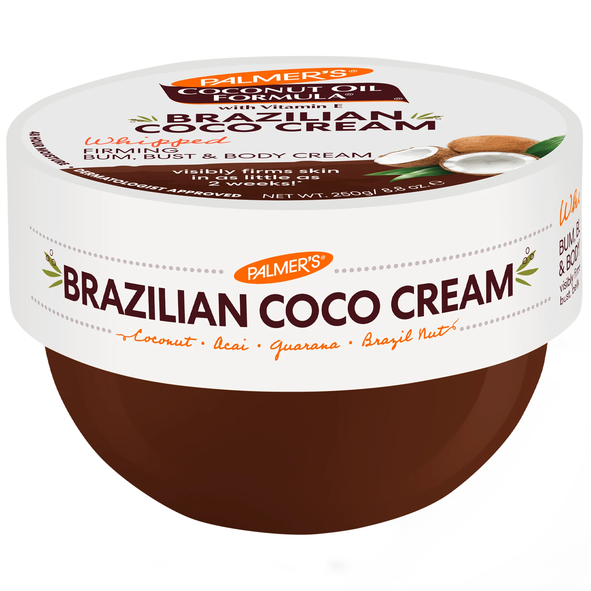 Bust Coco Palmer's Coconut Oil Formula Brazilian Coco Whipped Bum, Bust & Body Cream