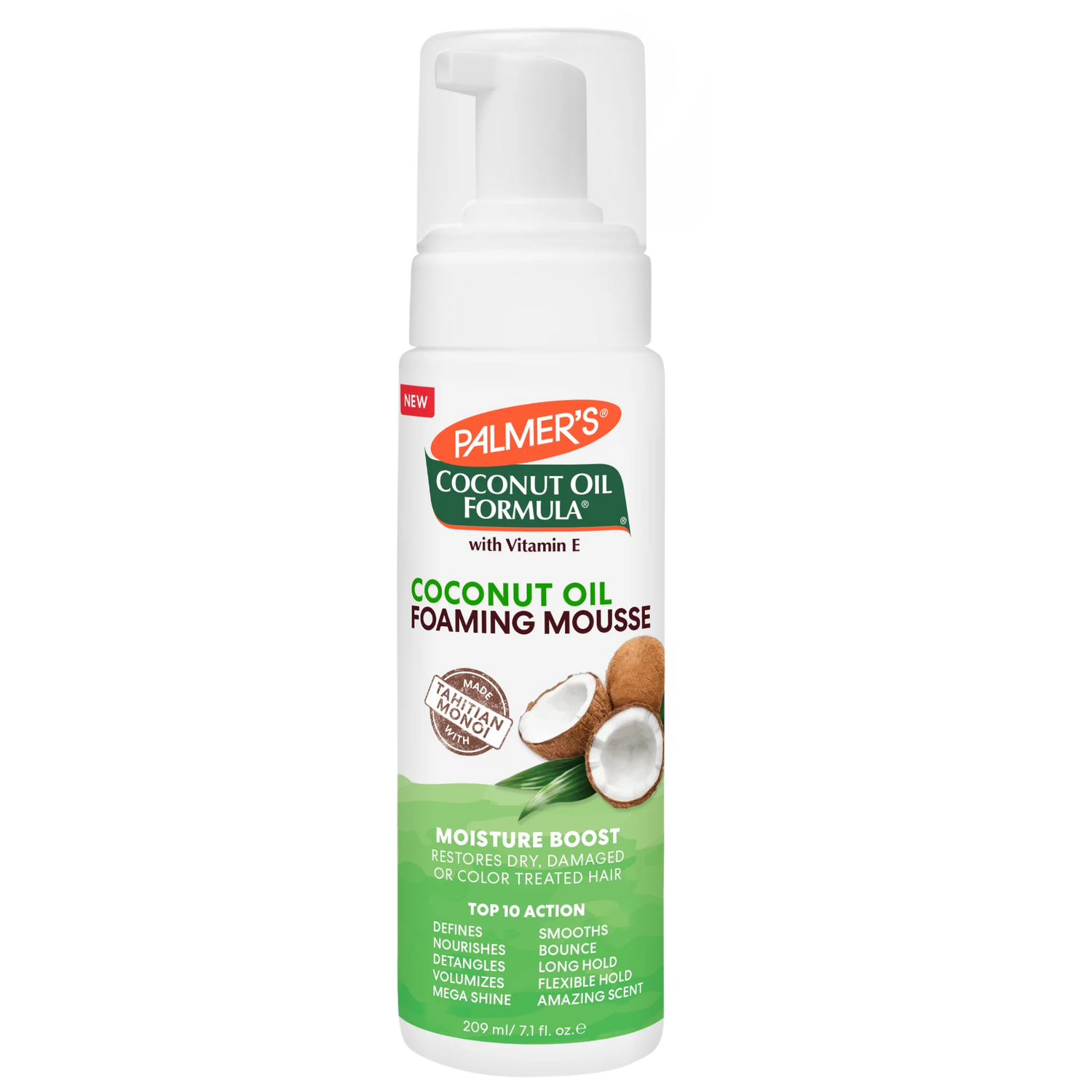 Coconut Oil Foaming Mousse