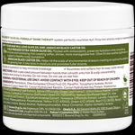 Palmer's Olive Oil Gro Therapy jar back label with usage instructions.