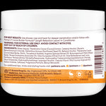 Cocoa Butter Deep Conditioner jar back label with instructions and ingredients.