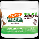 Palmer’s Coconut Oil Gro Treatment jar for moisture and frizz control.