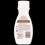 Back of Coconut Hydrate Body Lotion bottle with claims and ingredients.