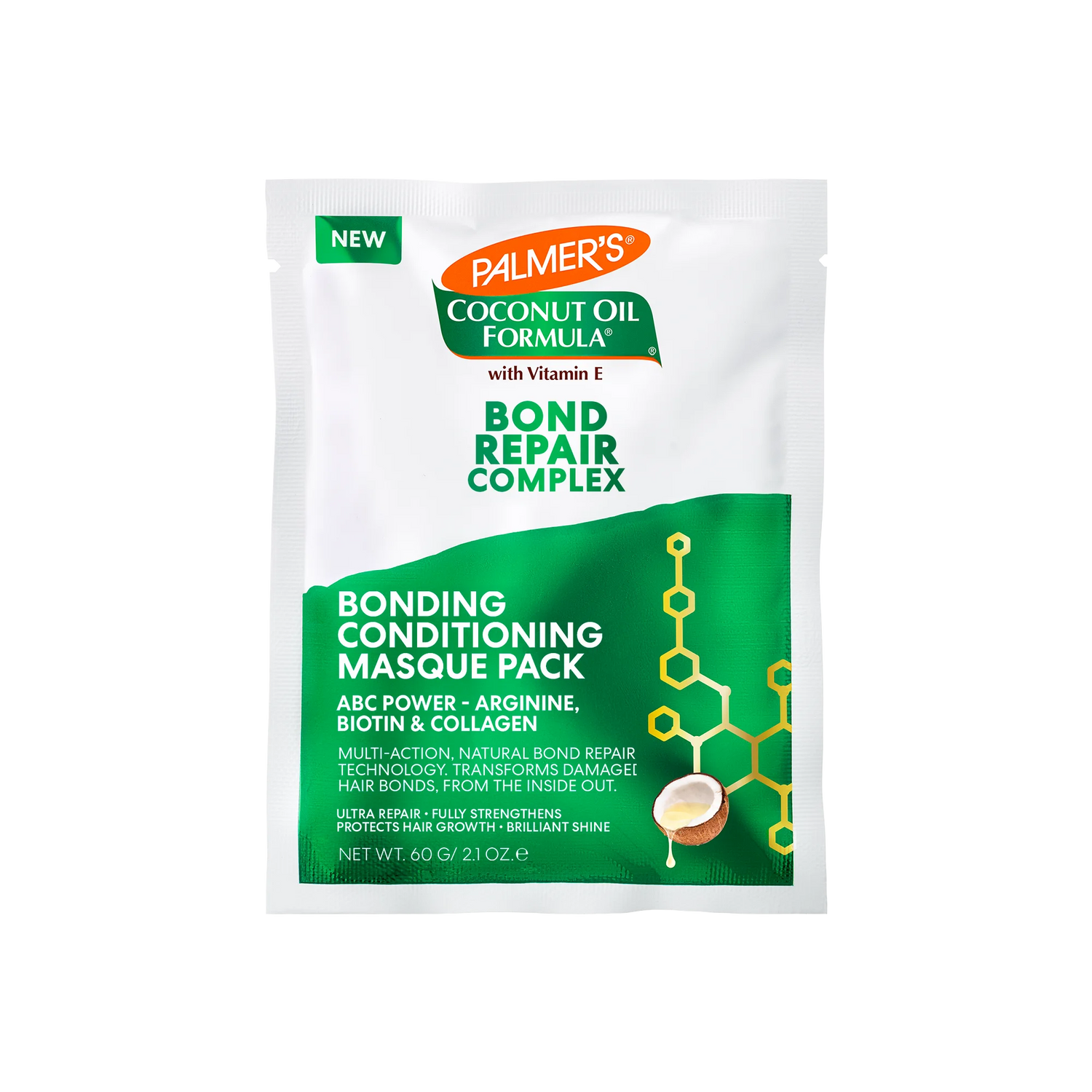Palmer's Coconut Oil Formula Bond Repair Complex packaging on a white background