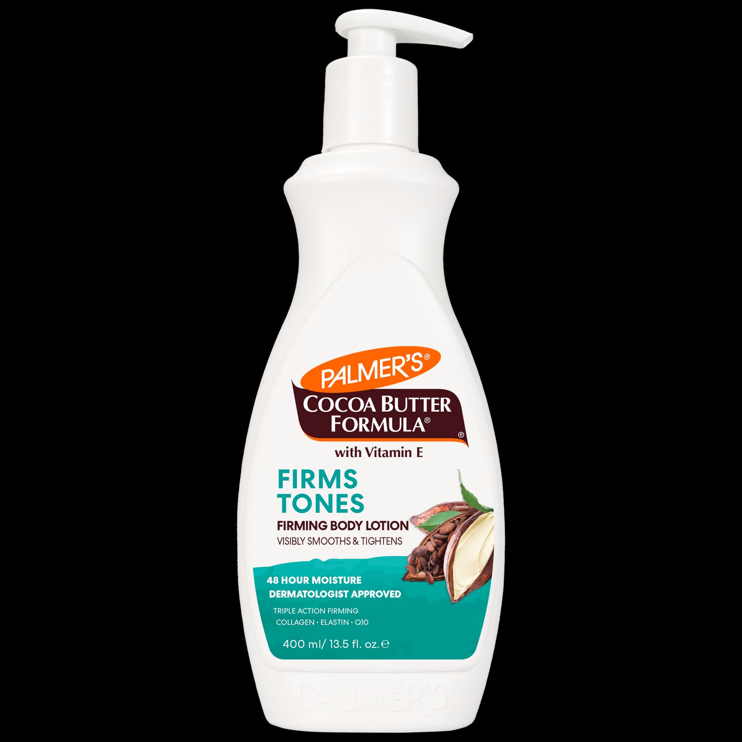 Firming Body Lotion by Palmer’s with Cocoa Butter and Vitamin E.