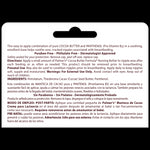 Nursing Butter Nipple Cream package back detailing ingredients and usage.