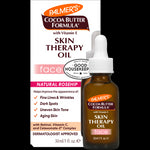 Palmer’s Skin Therapy Face Oil packaging and dropper bottle.