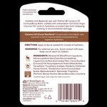 Coconut Hydrate Lip Balm blister-pack with usage instructions and ingredient details.