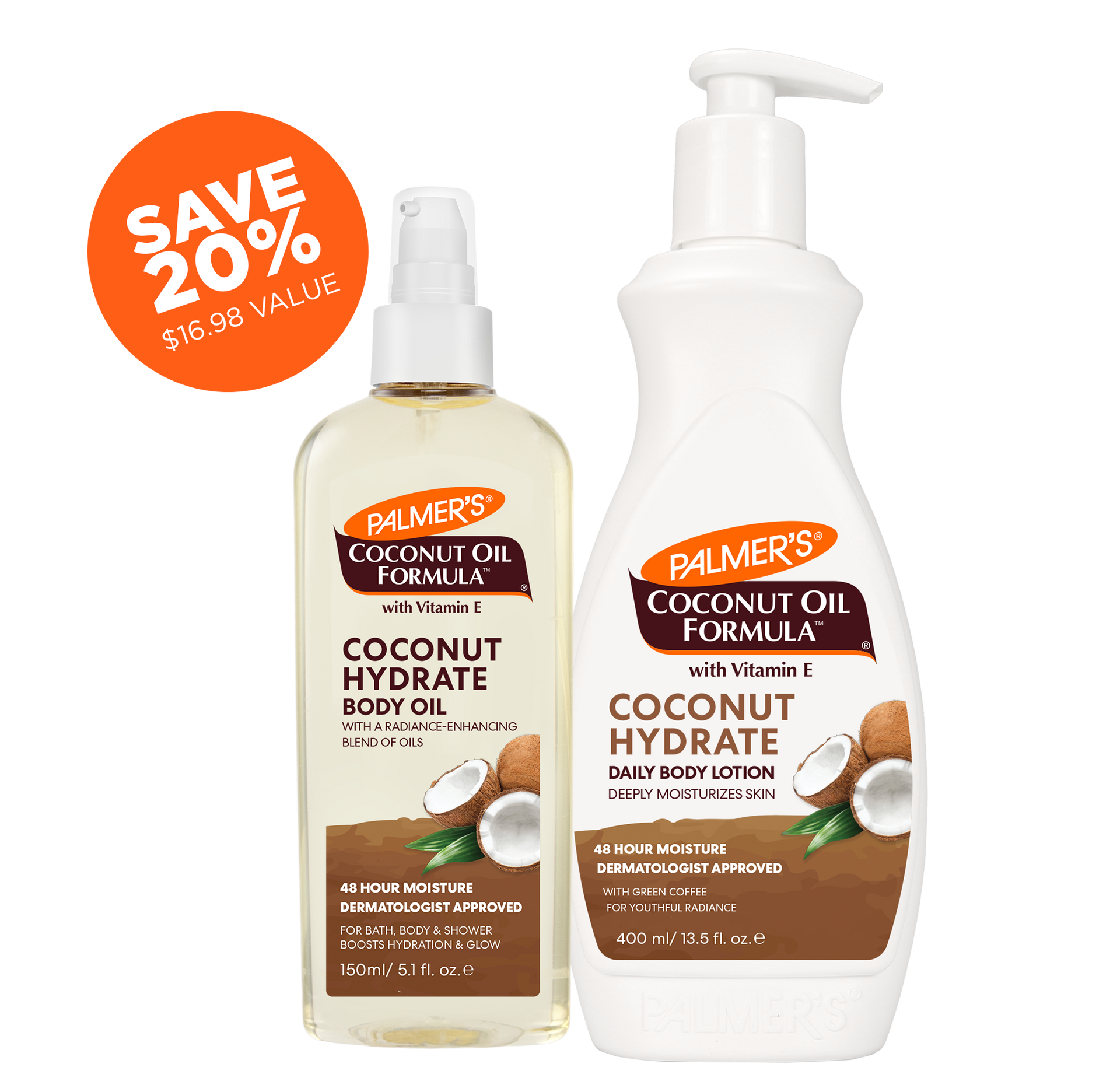 Palmer's Coconut Oil Body Care Set